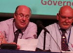 Mike Middleton, GMB and Bill Castles, Unite