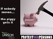 Protect our pensions leaflet