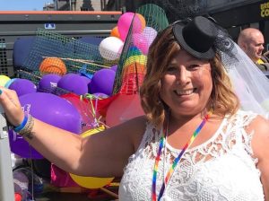 Susan Kennedy at Grampian Pride