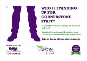 UNISON Cornerstone - standing up for members