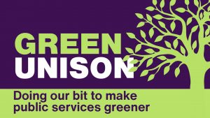 #GreenUNISON Week is 15 to 22 Sept - let's demand urgent action on climate change