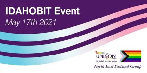 Join the North East celebration of IDAHOBIT Day on 17th May 7-8.30pm