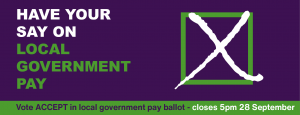 Have your say on new pay offer - ballot runs from 9 - 26 Sept