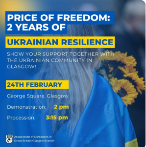 Solidarity rally with Ukraine - please get along if you can