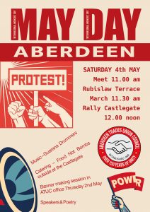 Join us at the May Day march and rally on 4 May