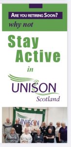 Stay Active leaflet