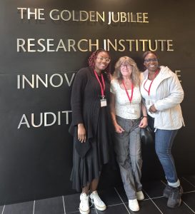 Taiwo, Kate and Temi